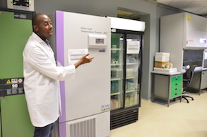 Sensitive scientific reagents, kits and samples can be stored in a specialized -80 degrees freezer